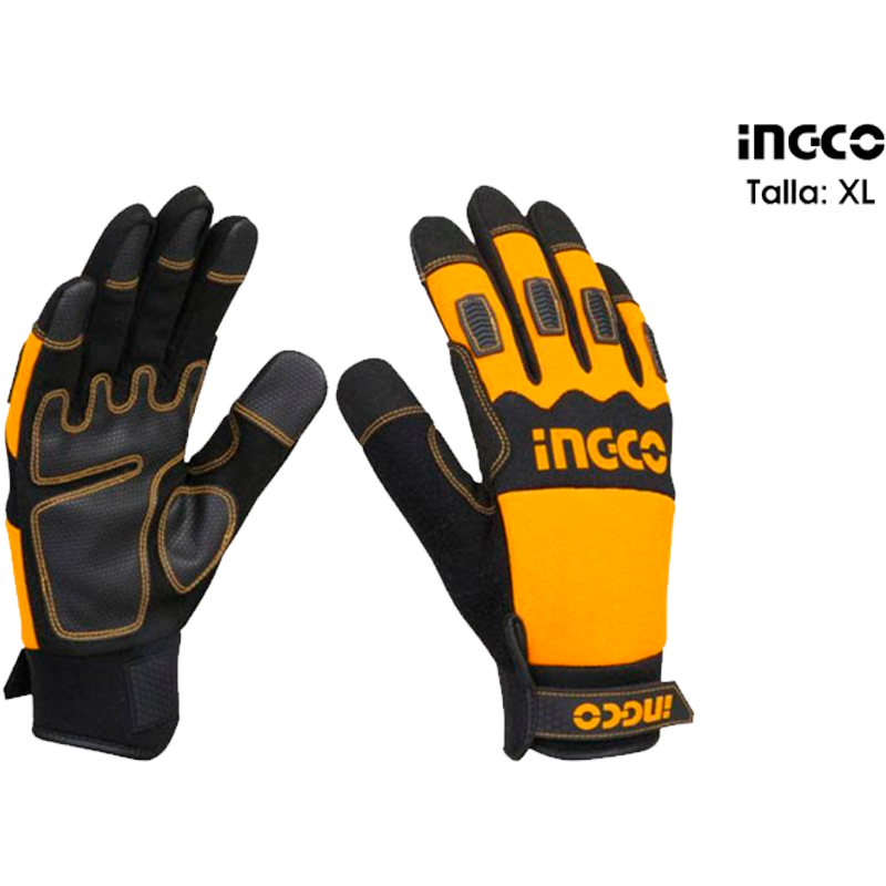 Guantes para mecánico en marca INGCO, HGMG02-XL