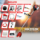 Chapeadora desbrozadora a gasolina de 2 tiempos, 2.5 Hp en marca SWEDISH HUSKY, HKD52K