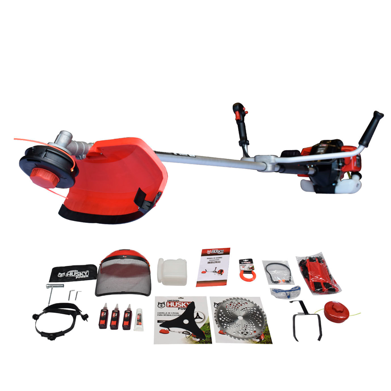 Chapeadora desbrozadora a gasolina de 2.5 Hp en marca SWEDISH HUSKY, HKD52MAS