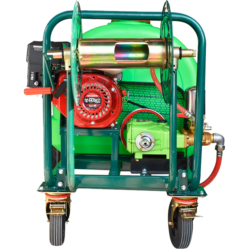 Fumigadora de parihuela a gasolina, 6.5 hp, 4 tiempos en marca, SWEDISH HUSKY, HKF300HK