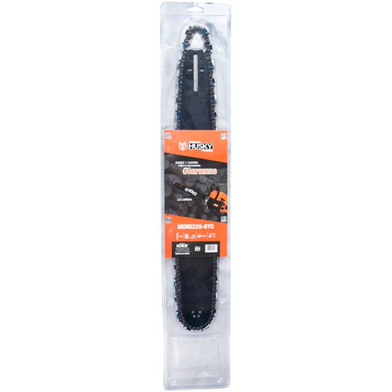 Espada para motosierra de 20" en marca SWEDISH HUSKY, HKM5220-BYC