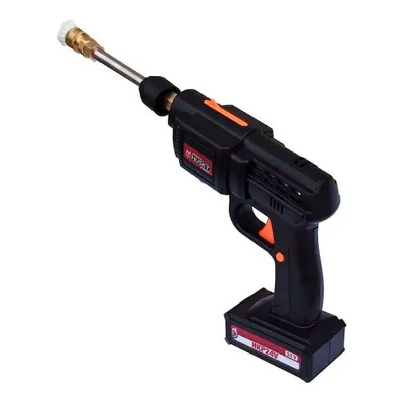 Hidrolavadora inalámbrica de 24 voltios en marca SWEDISH HUSKY, HKP24V