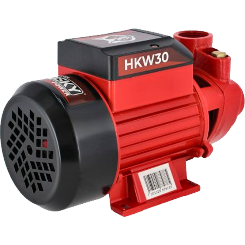 Bomba de agua eléctrica autocebante de 1X1" en marca SWEDISH HUSKY, HKW30