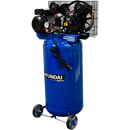 Compresor de 120 litros, 3HP, en marca HYUNDAI, HYAC120V