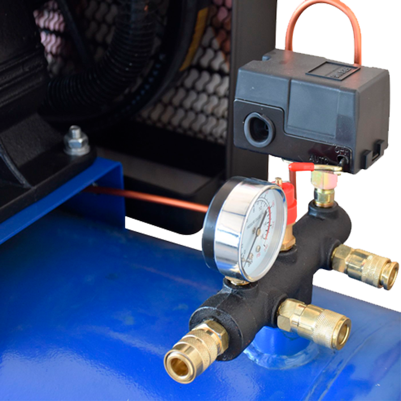 COMPRESOR DE GASOLINA DE 200 LITROS, 9.3 HP, 115 PSI MAX, HYUNDAI, HYAC209G