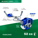 Chapeadora de 2.5 Hp, 2 tiempos en marca HYUNDAI, HYH52XT