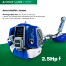 Chapeadora de 2.5 Hp, 2 tiempos en marca HYUNDAI, HYH52XT