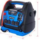 Arrancador de autos con compresor 12 voltios Corriente pico 1250 amperios en marca HYUNDAI, HYJS-1250