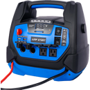 Arrancador de autos con compresor 12 voltios Corriente pico 1250 amperios en marca HYUNDAI, HYJS-1250