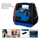 Arrancador de autos con compresor 12 voltios Corriente 750Amperios en marca HYUNDAI, HYJS-750