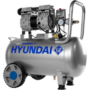 Compresor eléctrico de 50 Litros, libre de mantenimiento, 1 Hp en marca HYUNDAI, HYK2550