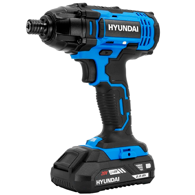Kit de barreno y atornillador de impacto inalámbrico en marca HYUNDAI, HYKTAI20