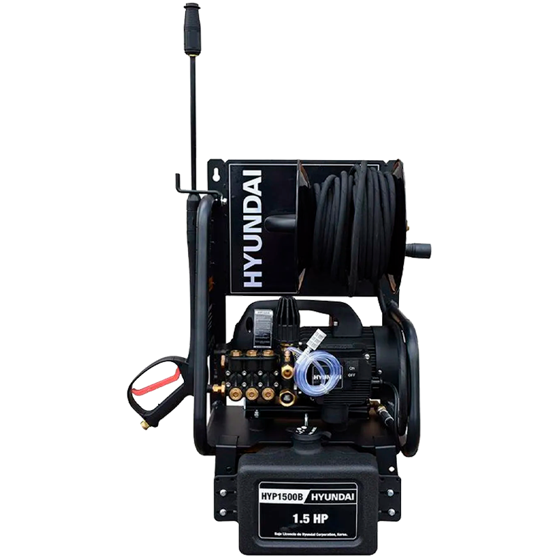 Hidrolavadora eléctrica, 1500psi con base en marca HYUNDAI, HYP1500B