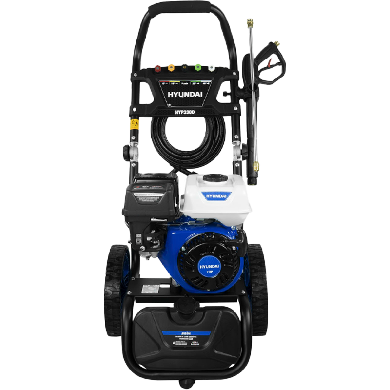 Hidrolavadora a gasolina, 3200 Psi, 7 Hp en marca HYUNDAI, HYP3300