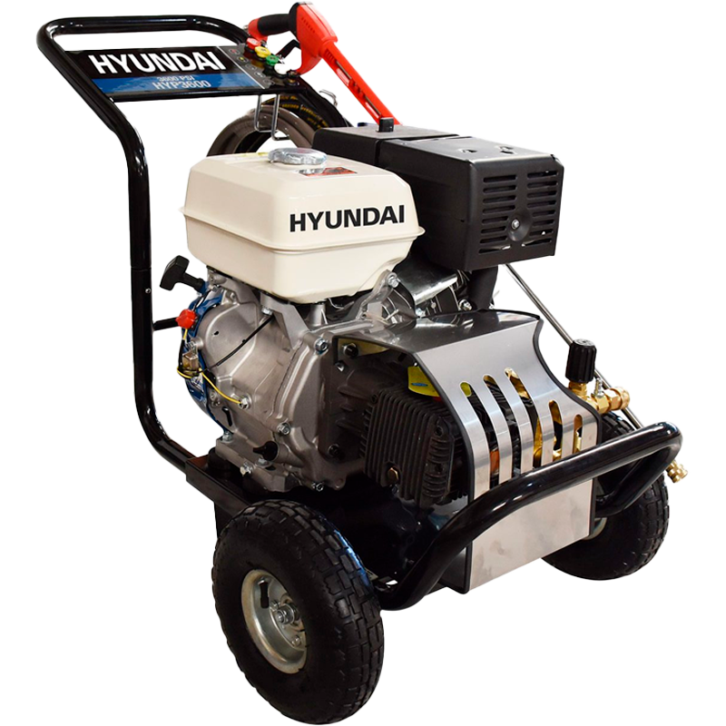 Hidrolavadora a gasolina, 3600 Psi, 13 Hp en marca HYUNDAI, HYP3600