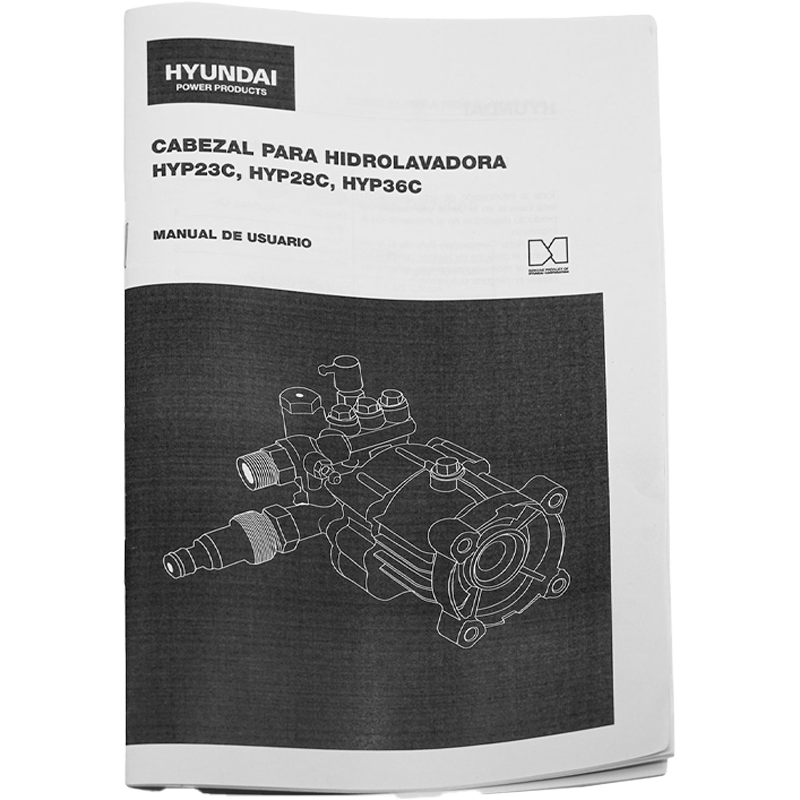 Cabeza para hidrolavadora en marca HYUNDAI, HYP36C