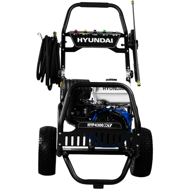 Hidrolavadora a gasolina 4200 Psi, 15 Hp, en marca HYUNDAI, HYP4300XT