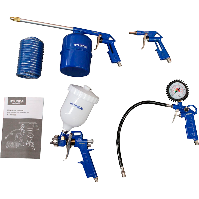 Kit de 5 piezas para compresor en marca HYUNDAI, HYPM500