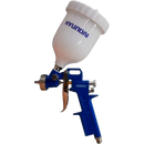 PISTOLA PARA PINTAR DE GRAVEDAD, HVLP, BOQUILLA DE 1.5 MM, VASO DE 600 ML, HYUNDAI, HYPP1622