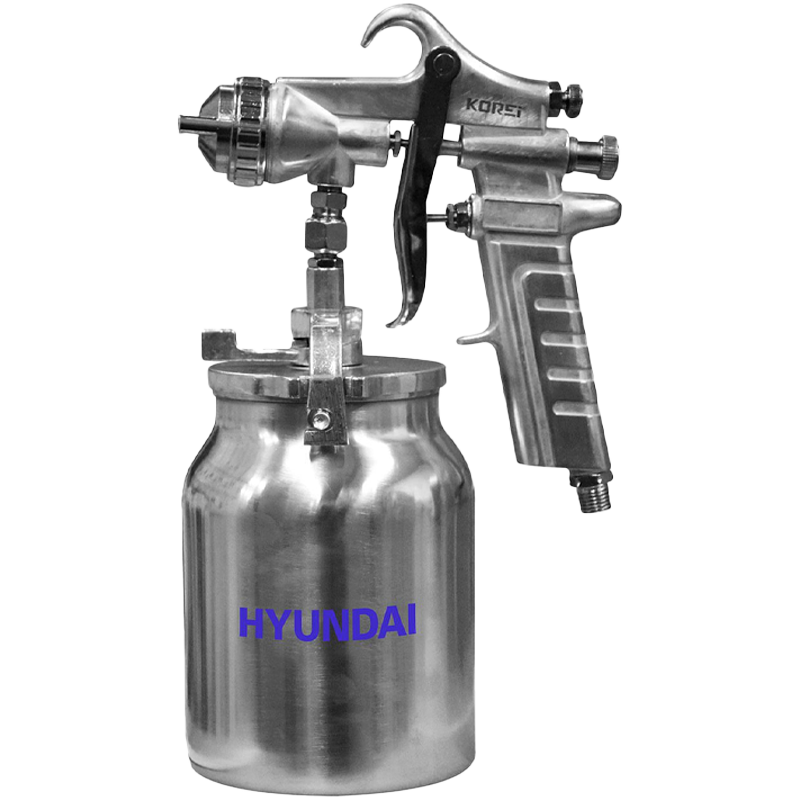 Pistola para pintar de succión con Boquilla 2mm en marca HYUNDAI, HYPP200
