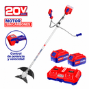 CHAPEADORA NALAMBRICA DE 40 VOLTIOS, BRUSHLESS, CON 2 BATERIAS Y CARGADOR, EMTOP