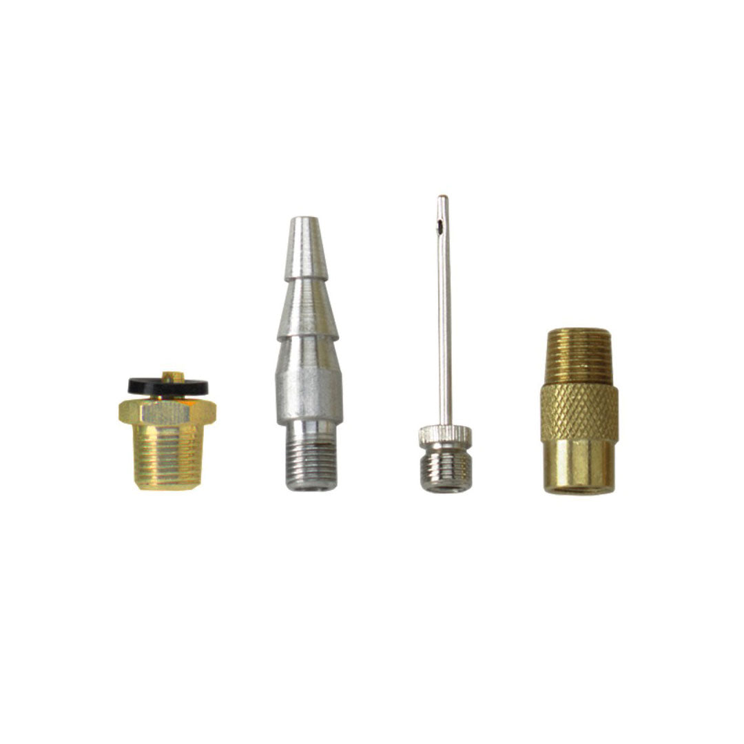 KIT DE BOQUILLAS PARA PISTOLA DE AIRE, INFLAR PELOTAS, NEUMATICOS Y SOPLETEAR. MARCA CAMPBELL HAUSFELD, MP211600AV