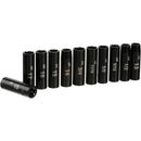 Juego de copas de impacto, raíz 1/2 plgs, 11 piezas, Campbell Hausfeld, mp6043