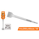 CINCEL PLANO SDS PLUS 1-1/2 X 9-7/8 PLG. HOJA ANGULADA A 10 GRADOS. RICOTA.