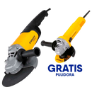 Esmeriladora de 9 y 4 1/2 plgs, Stanley, SL229-6115