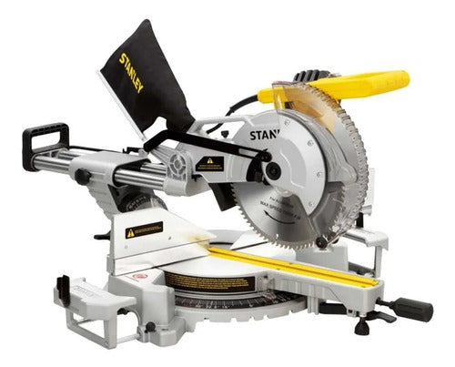SIERRA INGLETEADORA DE 10", TELESCOPICA, 1800 WATTS, SM18-B3, STANLEY