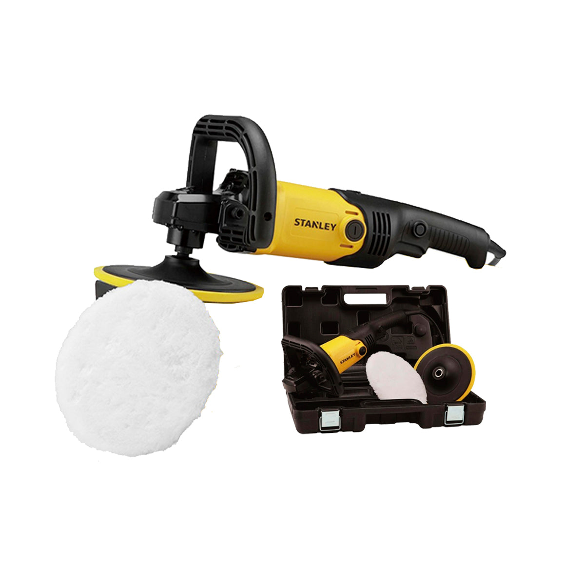 LUSTRADORA DE 7 PLGS CON VELOCIDAD VARIABLE, STANLEY, SP137K-B3