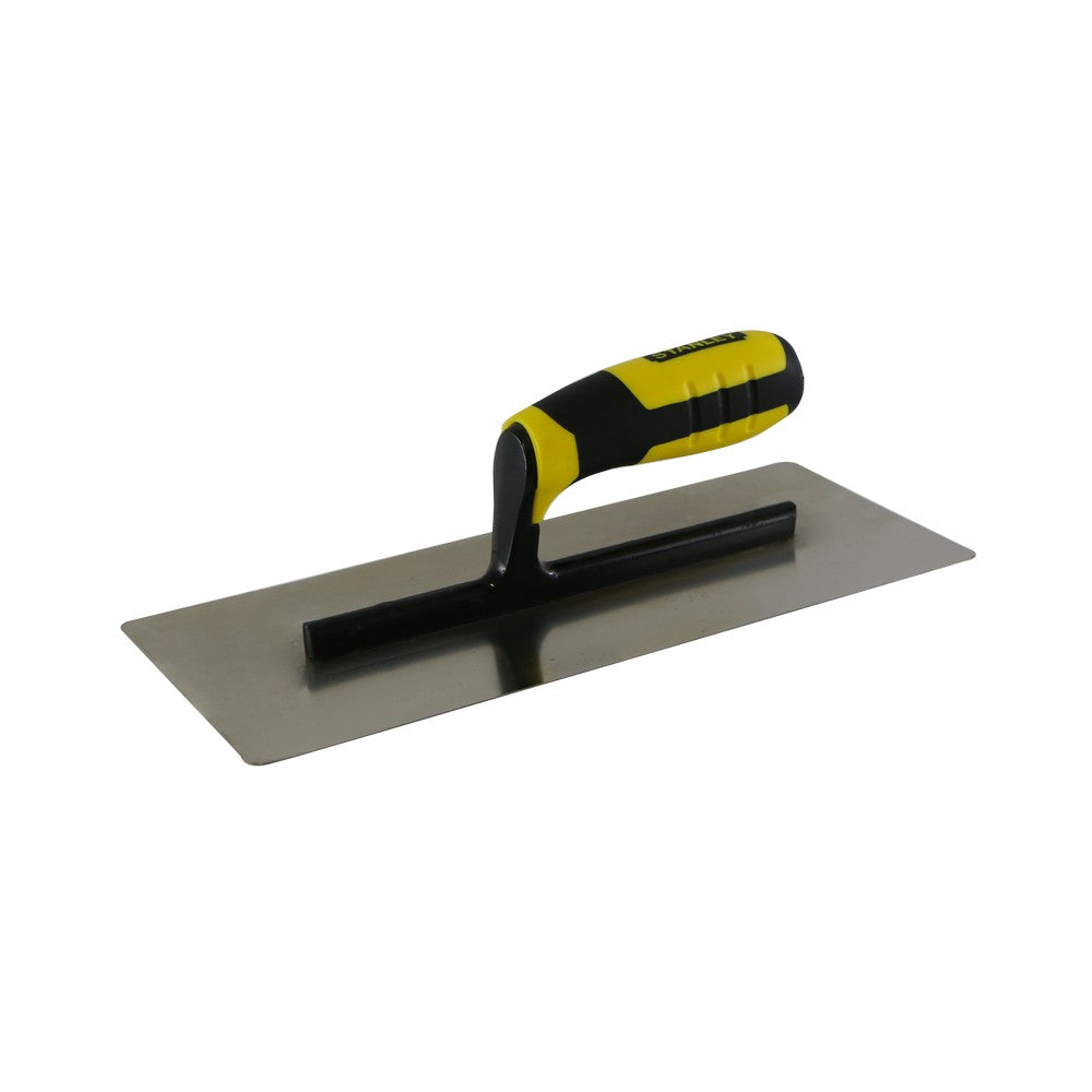 LLANA DE ACERO INOXIDABLE, MANGO BIMATERIAL 2-1/2 X 5-1/8 PULG, 320 X 130 MM. MARCA STANLEY, STHT05899LA