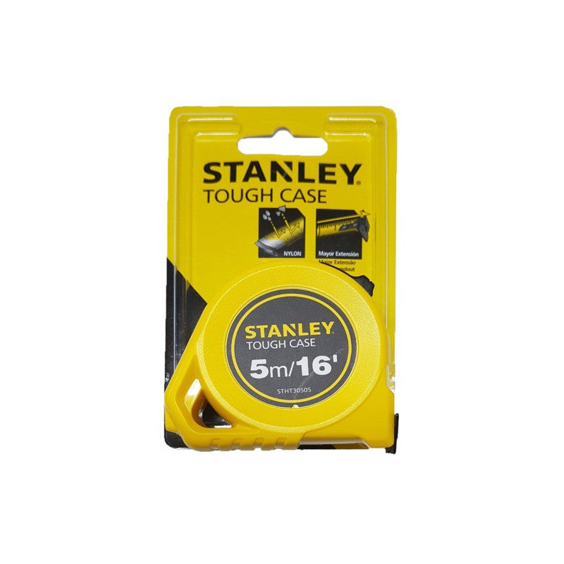Cinta métrica de 5 metros x 3/4 plg, Tough Case, Stanley, stht33505-840, STHT30505-840