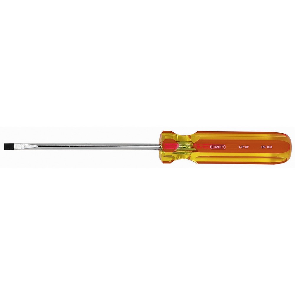 Desarmador de gabinete pro plano, 1/8 plgs x 3 plgs, Stanley, stht69103, STHT69103