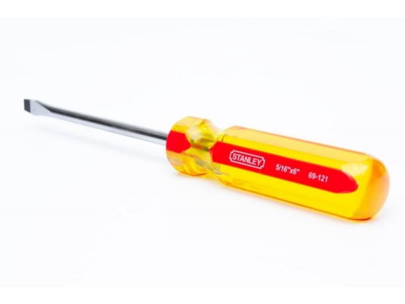 Desarmador pro plano, 5/16 plgs x 6 plgs, Stanley, stht69121, STHT69121