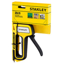 ENGRAPADORA 2 EN 1 CARCAZA PLASTICA, PARA GRAPAS DE 6 A 10 MM Y CLAVILLO DE 10 MM. STANLEY