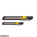 Set de 2 cuchillas retráctiles, quebrables, bloqueo lateral, Stanley, stht81433-840
