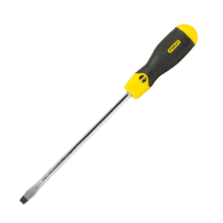Desarmador de gabinete plano, 3/16 plgs x 6 plgs, Cushion grip, Stanley, stmt60835-840, STMT60835-840
