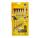 Juego de 7 llaves cola corona con ratch, milimetricas, Stanley, stmt74080