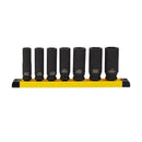 JUEGO DE COPAS DE IMPACTO DE 7 PIEZAS, RAIZ 1/2 PLG, MEDIDAS AMERICANAS, STMT74736CCT, STANLEY