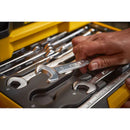 Juego de copas y llaves de 126 piezas, de 1/2 y 1/4 plgs, Stanley, STMT98107-LA