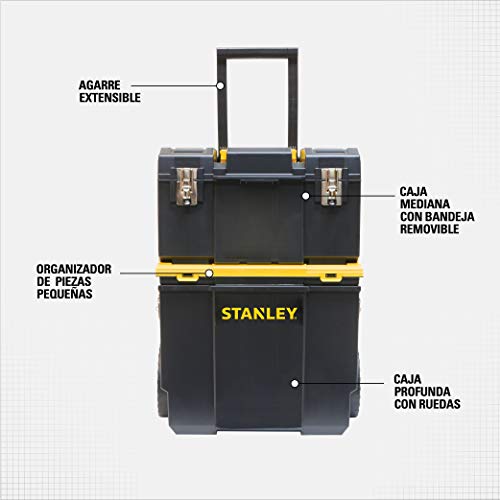 CAJA DE HERRAMIENTAS RODANTE TIPO GABINETE, 3 EN 1, STST18613, STANLEY