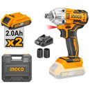 Oferta de llave de impacto inalámbrica de 1/2 plg de 300 NM, Ingco, UCIWLI2038-OF