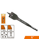 BROCA PALETA PARA MADERA 1 PLG, DOBLE FILO DE CORTE, RICOTA.