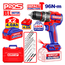 Barreno percutor inalámbrico 1/2 plg, Emtop, ULCIDL20968