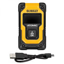 MEDIDOR METRO LASER DIGITAL DE BOLSILLO, ATOMIC, RANGO DE 16.75 METROS, RECARGABLE. MARCA DEWALT