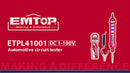 PROBADOR DE CIRCUITO AUTOMOTRIZ DE 1 A 100 V, EMTOP, ETPL41001