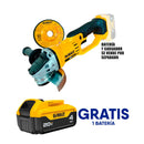 Esmeriladora inalámbrica de 4 1/2, Dewalt, DCG412B-OF1