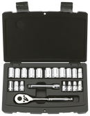 Juego de copas, raíz 1/4 plgs, 20 piezas, Stanley, 92-802