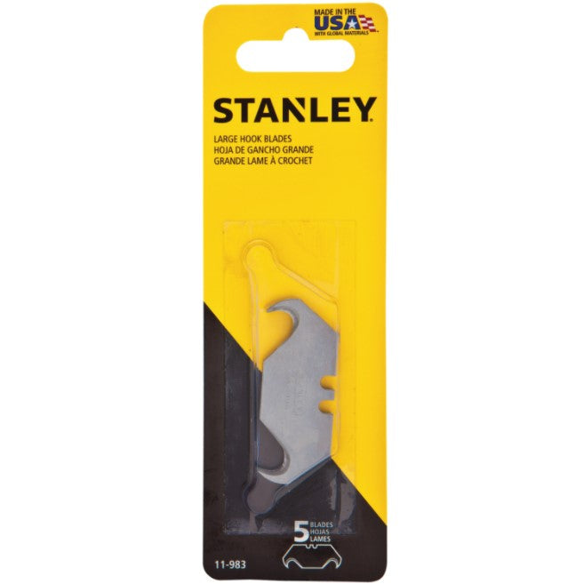 Repuestos para cuchilla tipo gancho, 5 piezas, Stanley, 11-983